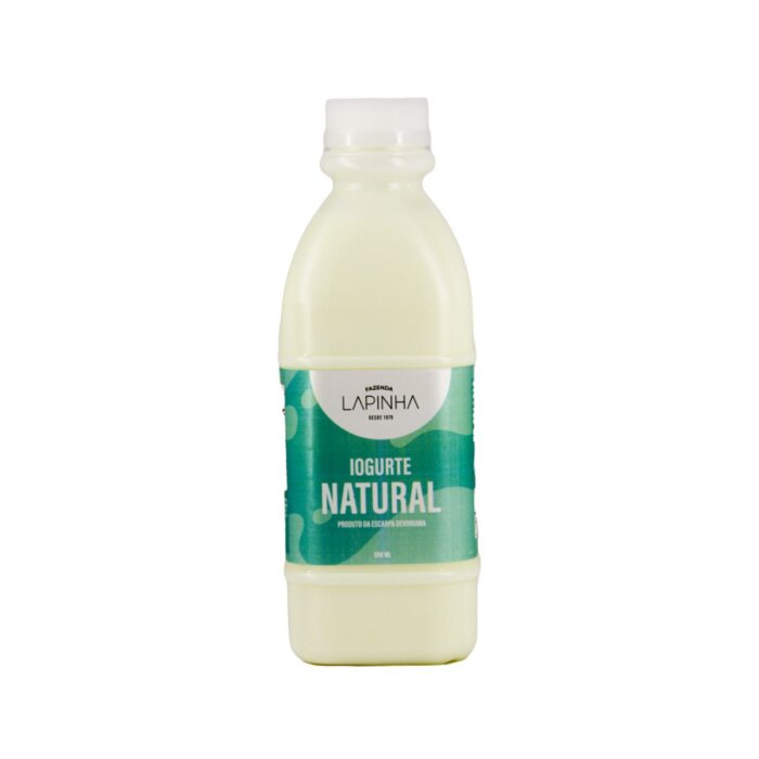 Iogurte Natural 500ml (Convencional) - Fazenda Lapinha