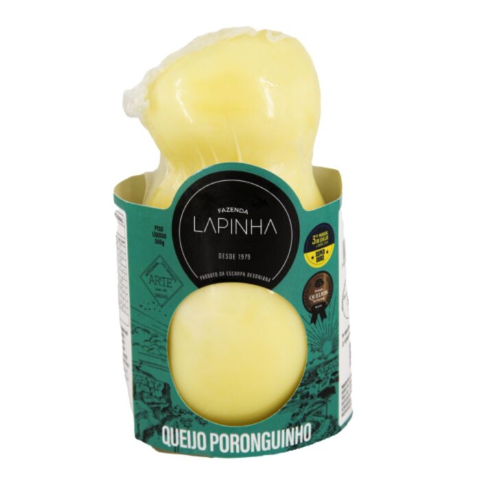 Queijo Poronguinho 500g (Convencional) - Fazenda Lapinha