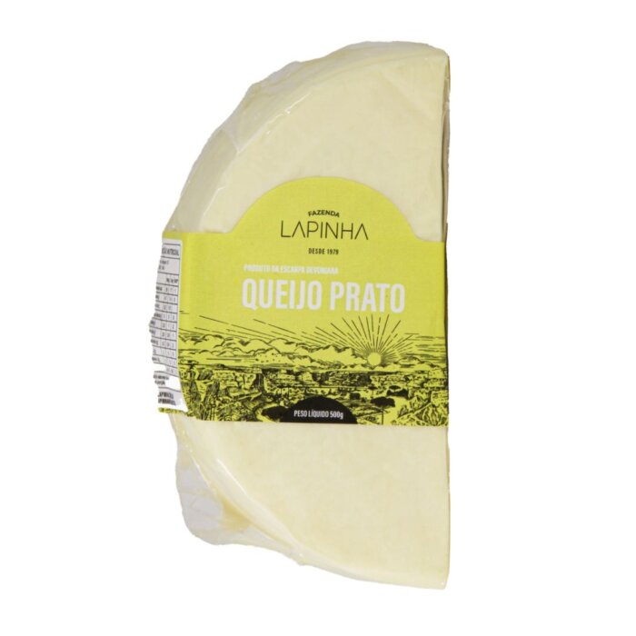 Queijo Prato 500g (Convencional) - Fazenda Lapinha