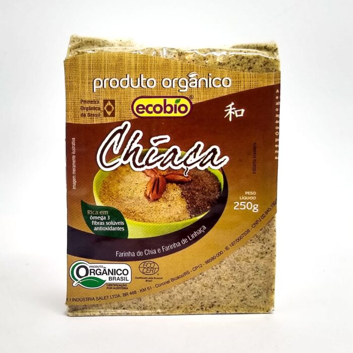 Farinha de chia e linhaça orgânica (250 g)