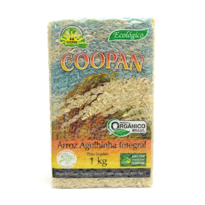 Arroz Agulhinha Integral orgânico (1kg)